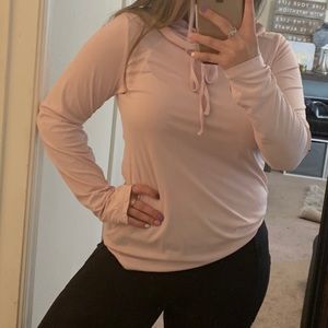 Pink athletic long sleeve